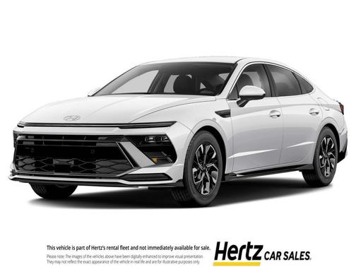 Serenity White 2025 Hyundai SONATA SEL