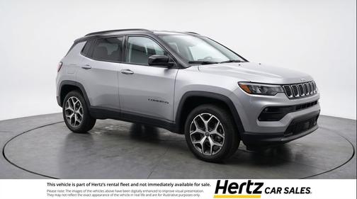 Silver Zynith Metallic Clearcoat 2025 Jeep Compass Limited