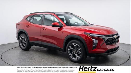 Crimson Metallic 2025 Chevrolet Trax LT