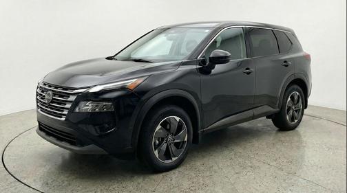 Super Black 2025 Nissan Rogue SV
