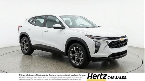 Summit White 2025 Chevrolet Trax LT