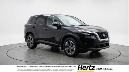 Super Black 2025 Nissan Rogue SV