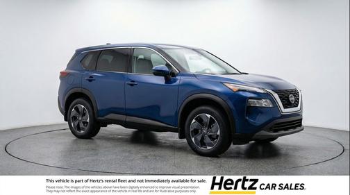 Deep Ocean Blue Pearl 2025 Nissan Rogue SV
