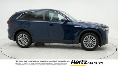 Deep Crystal Blue Mica 2025 Mazda CX-90 3.3 Turbo Preferred