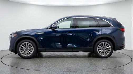 Deep Crystal Blue Mica 2025 Mazda CX-90 3.3 Turbo Preferred