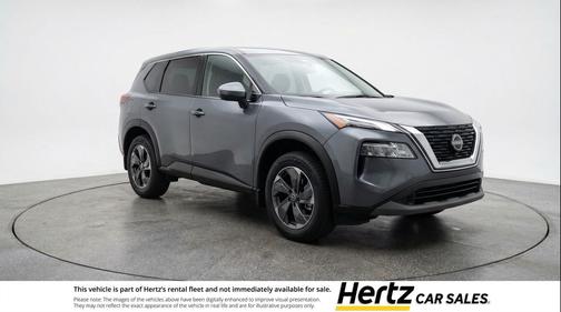 Gun Metallic 2025 Nissan Rogue SV