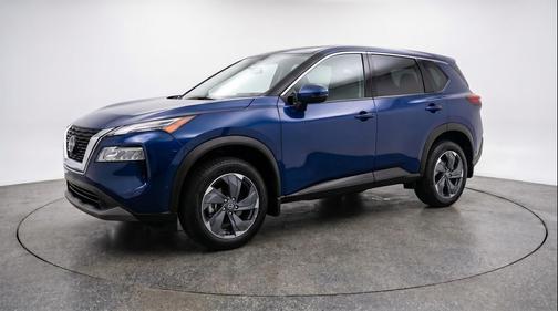 Deep Ocean Blue Pearl 2025 Nissan Rogue SV