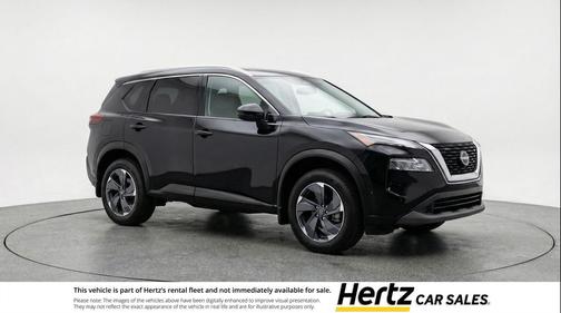 Super Black 2025 Nissan Rogue SV