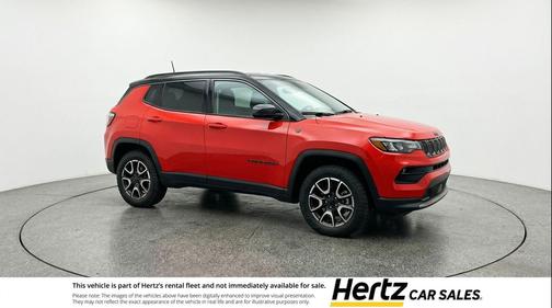 Red Hot Pearlcoat 2025 Jeep Compass Trailhawk