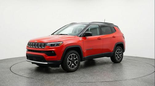 Red Hot Pearlcoat 2025 Jeep Compass Trailhawk