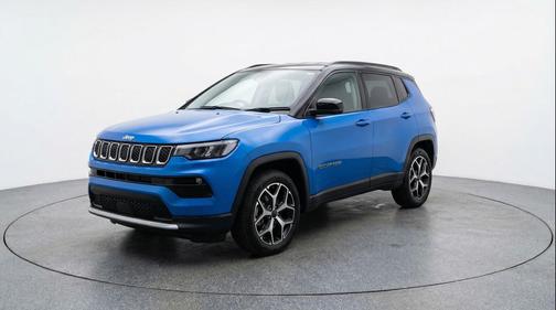 Hydro Blue Pearlcoat 2025 Jeep Compass Limited
