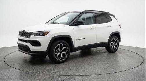 Bright White Clearcoat 2025 Jeep Compass Limited