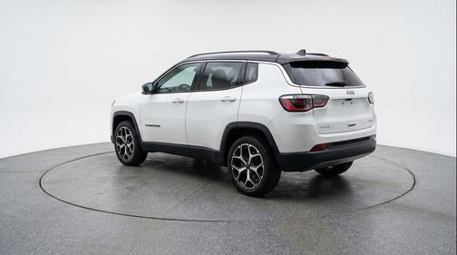 Bright White Clearcoat 2025 Jeep Compass Limited