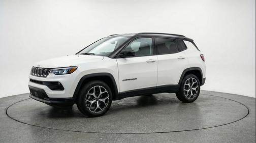 Bright White Clearcoat 2025 Jeep Compass Limited
