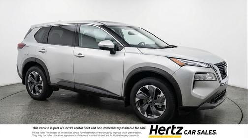 Brilliant Silver Metallic 2025 Nissan Rogue SV