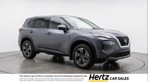 Gun Metallic 2025 Nissan Rogue SV