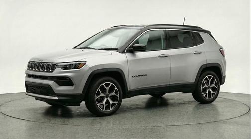 Silver Zynith Metallic Clearcoat 2025 Jeep Compass Limited
