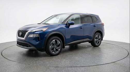 Deep Ocean Blue Pearl 2025 Nissan Rogue SV