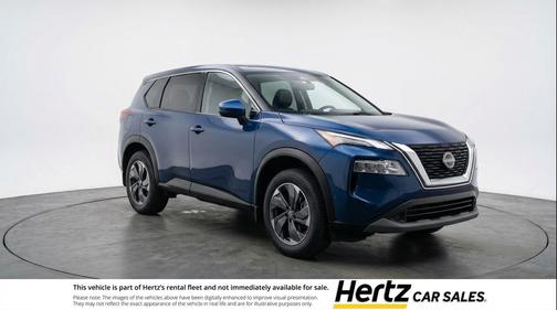 Deep Ocean Blue Pearl 2025 Nissan Rogue SV