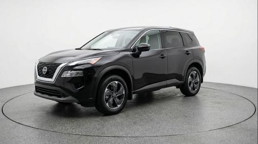 Super Black 2025 Nissan Rogue SV