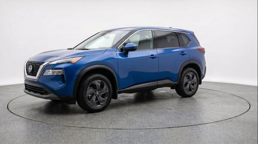 Deep Ocean Blue Pearl 2025 Nissan Rogue SV