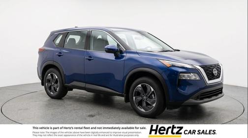 Deep Ocean Blue Pearl 2025 Nissan Rogue SV