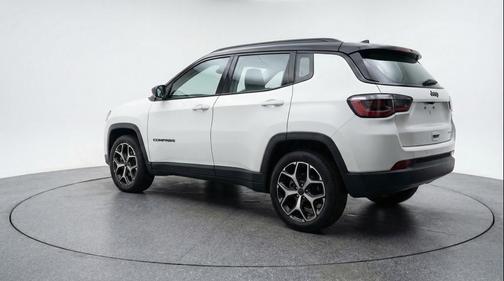 Bright White Clearcoat 2025 Jeep Compass Limited