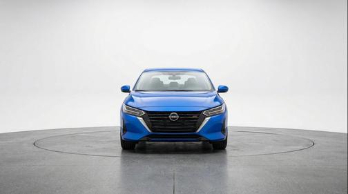 Electric Blue Metallic 2025 Nissan Sentra SV