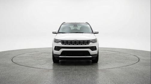 Bright White Clearcoat 2025 Jeep Compass Limited