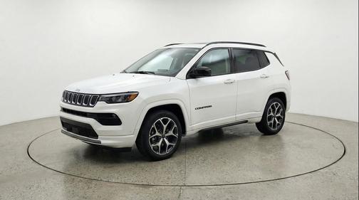 Bright White Clearcoat 2025 Jeep Compass Limited