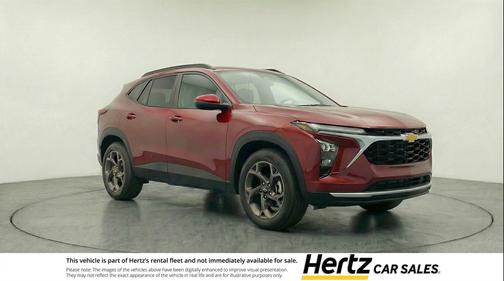 Crimson Metallic 2025 Chevrolet Trax LT