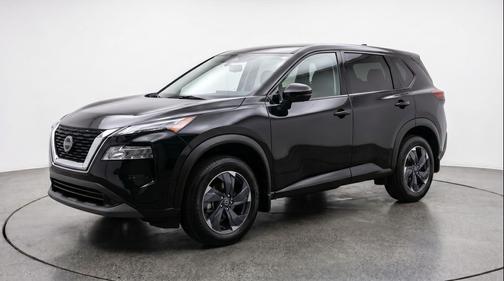 Super Black 2025 Nissan Rogue SV