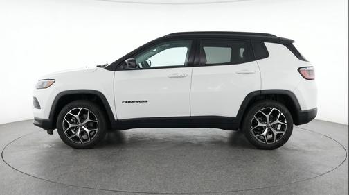 Bright White Clearcoat 2025 Jeep Compass Limited