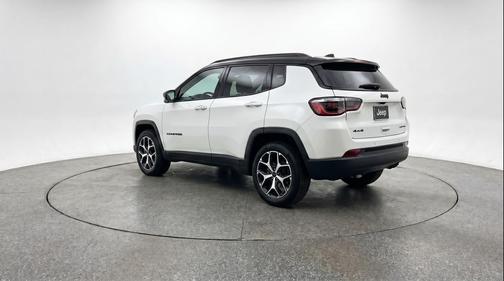 Bright White Clearcoat 2025 Jeep Compass Limited