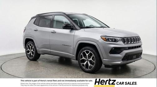 Silver Zynith Metallic Clearcoat 2025 Jeep Compass Limited
