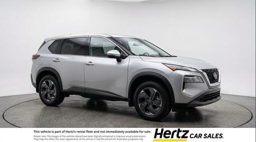 Brilliant Silver Metallic 2025 Nissan Rogue SV