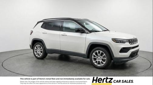 Bright White Clearcoat 2025 Jeep Compass Limited