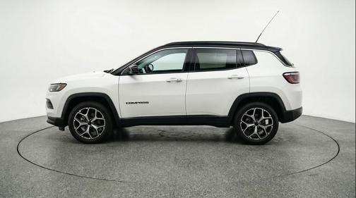 Bright White Clearcoat 2025 Jeep Compass Limited