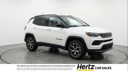 Bright White Clearcoat 2025 Jeep Compass Limited