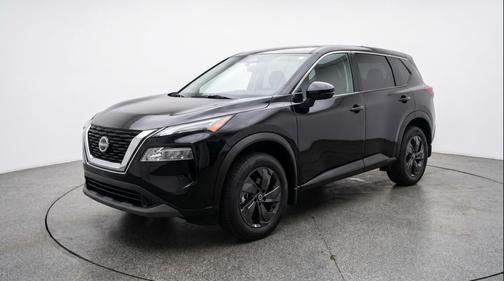 Super Black 2025 Nissan Rogue SV