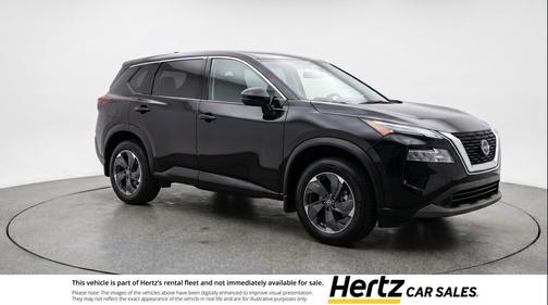 Super Black 2025 Nissan Rogue SV