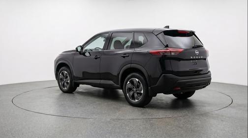 Super Black 2025 Nissan Rogue SV