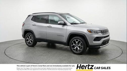 Silver Zynith Metallic Clearcoat 2025 Jeep Compass Limited