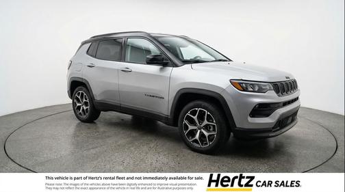 Silver Zynith Metallic Clearcoat 2025 Jeep Compass Limited