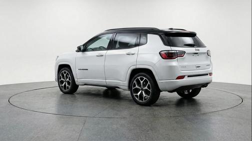 Bright White Clearcoat 2025 Jeep Compass Limited