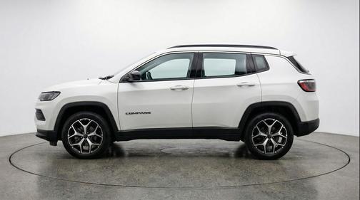 Bright White Clearcoat 2025 Jeep Compass Limited