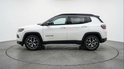 Bright White Clearcoat 2025 Jeep Compass Limited