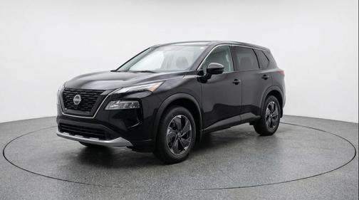 Super Black 2025 Nissan Rogue SV