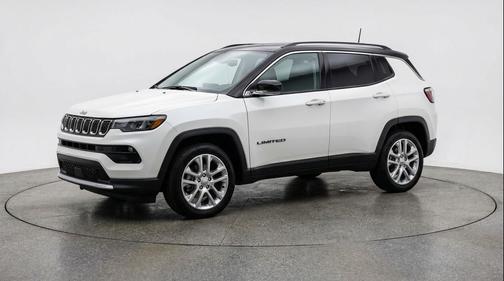 Bright White Clearcoat 2025 Jeep Compass Limited