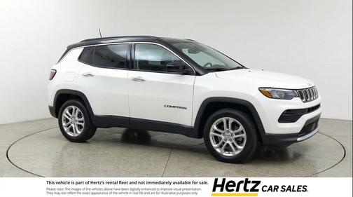 Bright White Clearcoat 2025 Jeep Compass Limited